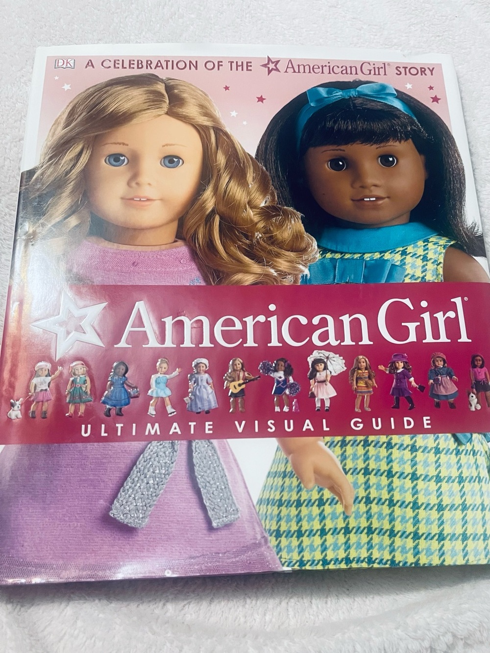 American Girl Pink and Blue Visual Guide Hardcover